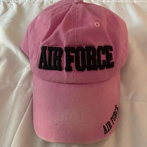 Pink Air Force hat